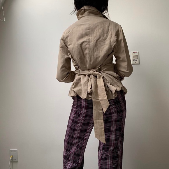 Samuel Dong Victorian Long Sleeve Top with Ruffles and Rose Appliqué - Picture 5 of 7